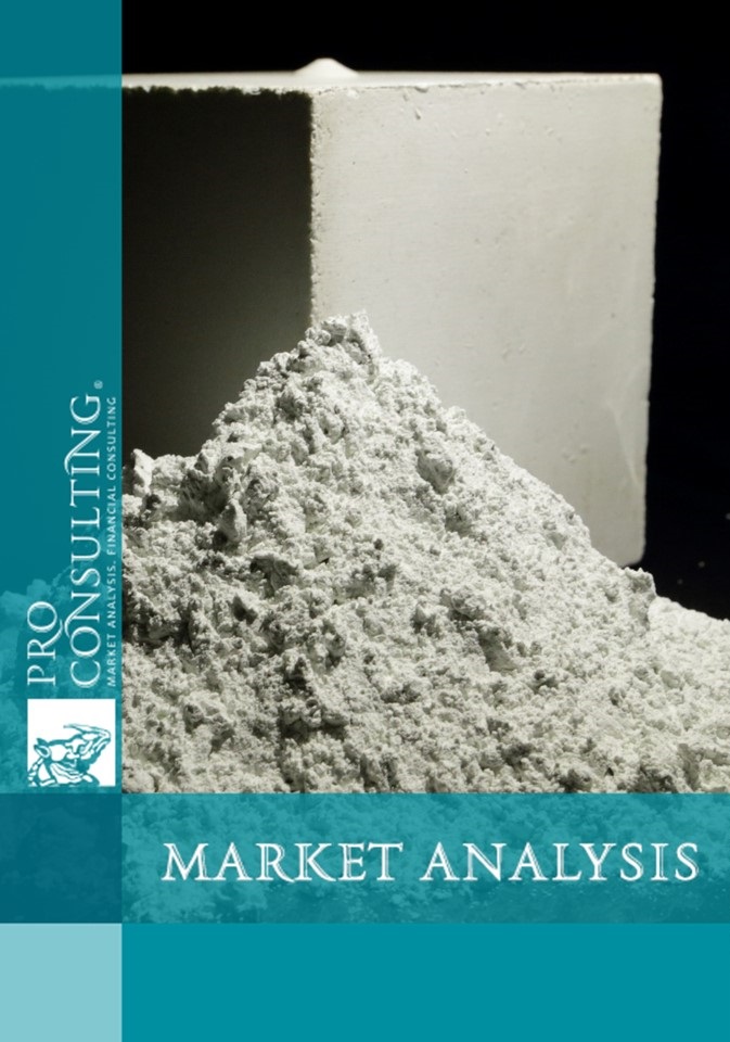 Market research of the cement market of Ukraine. 2004